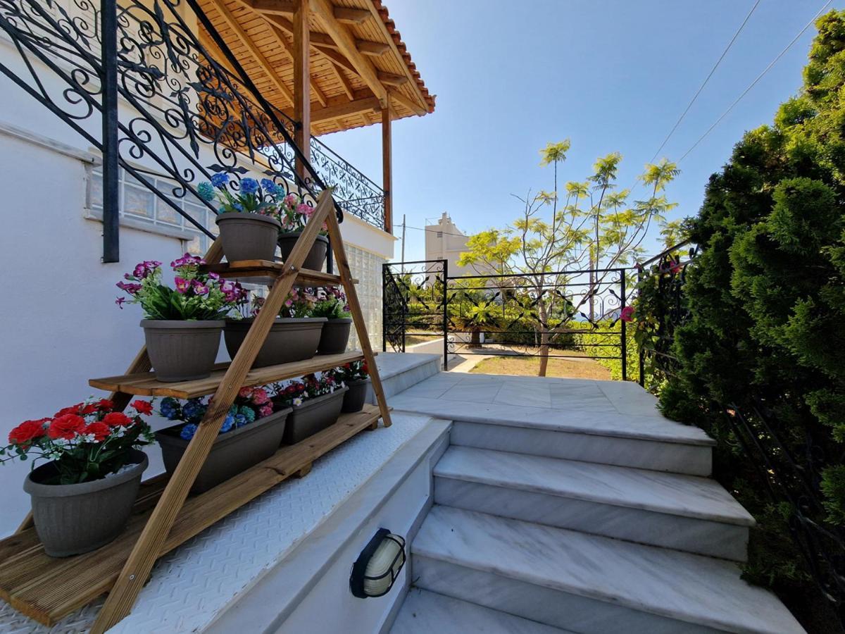 Villa Liana : Luxury Villa With Fantastic Sea View, Near Airport Pórto Ráfti 외부 사진