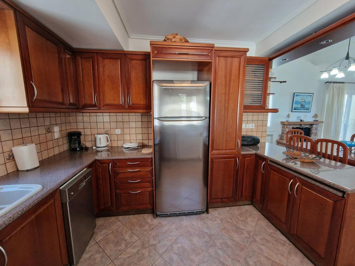 Villa Liana : Luxury Villa With Fantastic Sea View, Near Airport Pórto Ráfti 외부 사진
