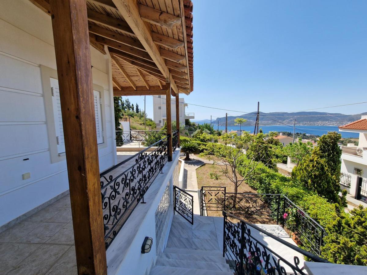 Villa Liana : Luxury Villa With Fantastic Sea View, Near Airport Pórto Ráfti 외부 사진