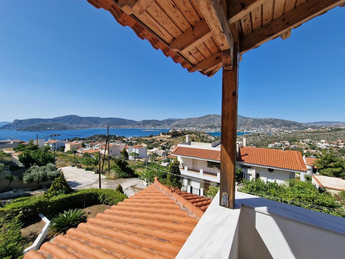 Villa Liana : Luxury Villa With Fantastic Sea View, Near Airport Pórto Ráfti 외부 사진
