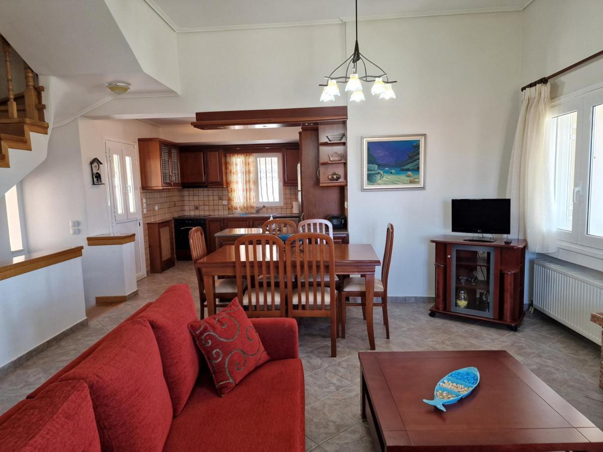 Villa Liana : Luxury Villa With Fantastic Sea View, Near Airport Pórto Ráfti 외부 사진