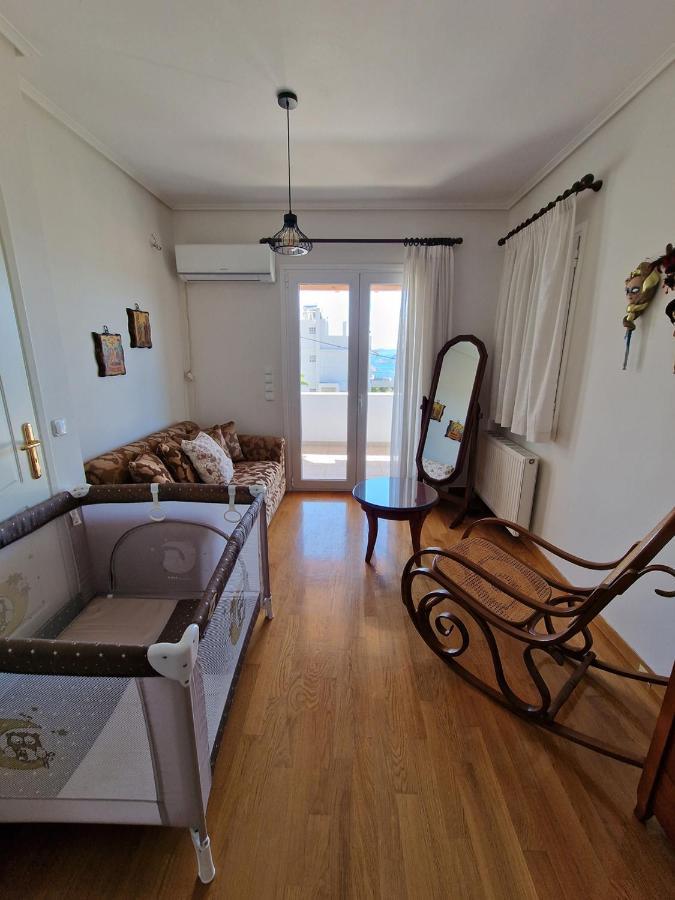 Villa Liana : Luxury Villa With Fantastic Sea View, Near Airport Pórto Ráfti 외부 사진